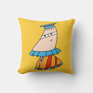 Academic dress kawaii cartoon character pillows