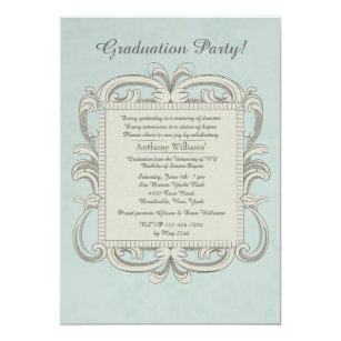 Masters Degree Invitations 