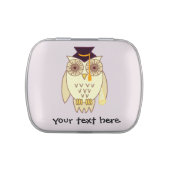 Academic Owl Jelly Belly Candy Tin (Top)