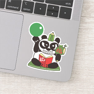 Academic Panda God Sticker