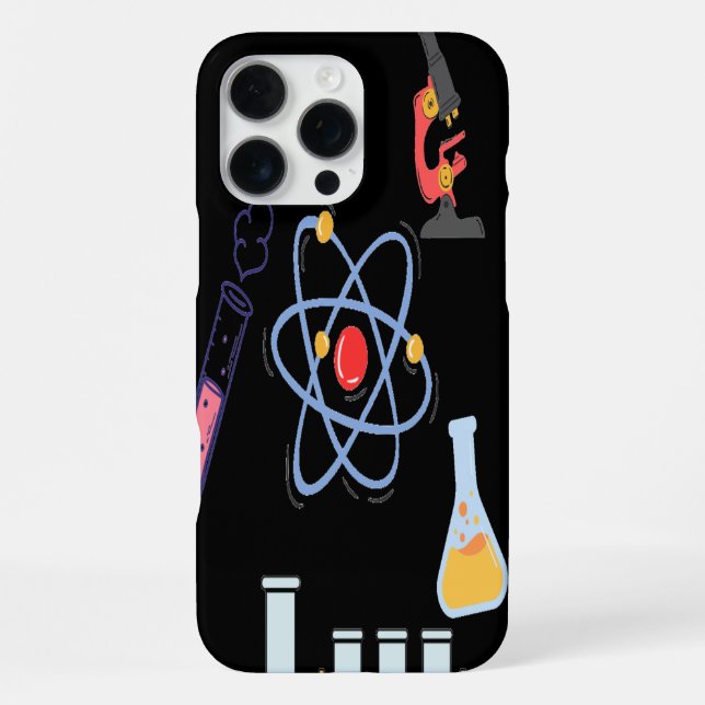 Academic Phone Case With Math Symbols (Back)