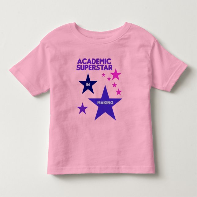 Academic Superstar shirt for kids (Front)
