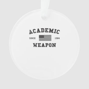 Academic Weapon Classic Funny Meme Ornament