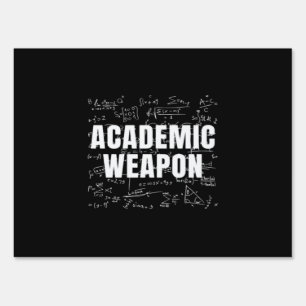 Academic Weapon - Inspirational Classic - Back to Sign