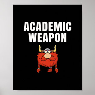 Academic Weapon - Inspirational Oversized Chill Poster