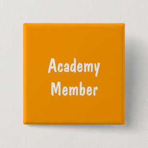 Academy Member Pinback Button
