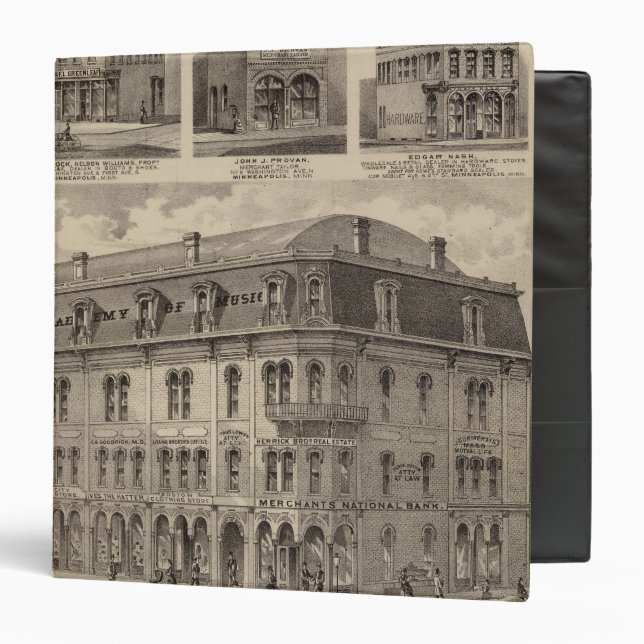 Academy of Music, Minnesota Binder (Front/Inside)