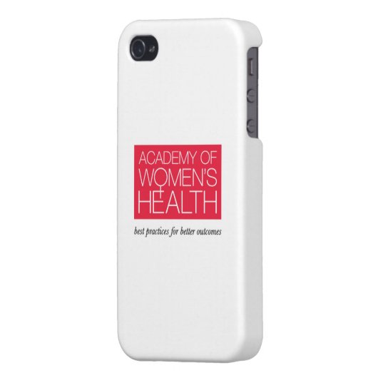Academy of Women's Health iPhone case (Back Left)