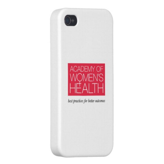 Academy of Women's Health iPhone case (Back Right)