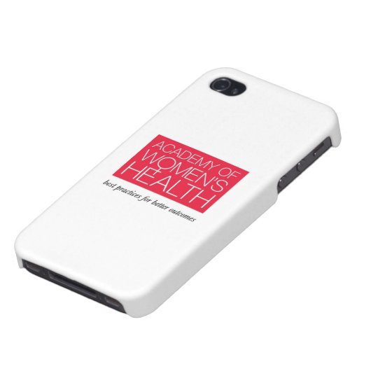 Academy of Women's Health iPhone case (Bottom)