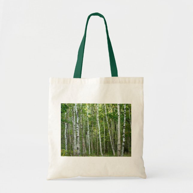 Acadia Birches Tote Bag (Front)