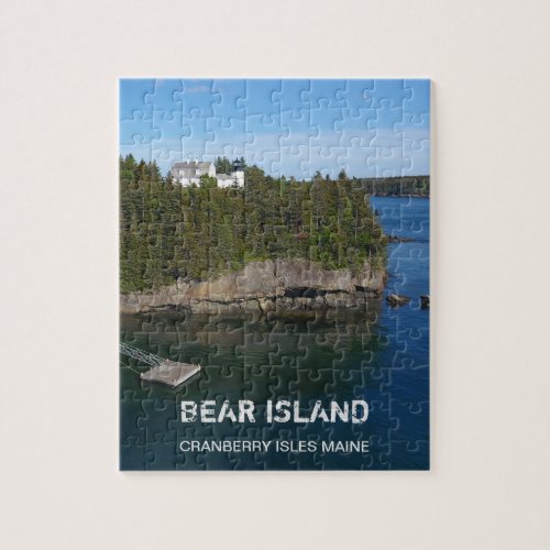 Acadia Maine Island Lighthouse Jigsaw Puzzle