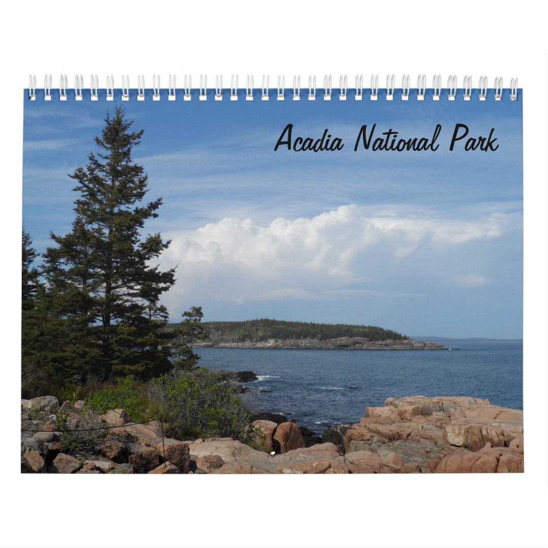 Acadia National Park 2022 Calendar Zazzle