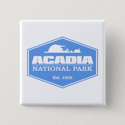 Acadia National Park 3 Button