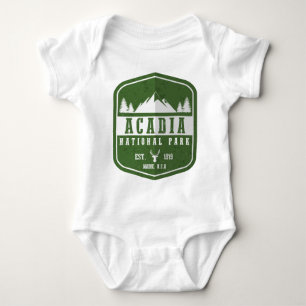 Acadia National Park Baby Bodysuit