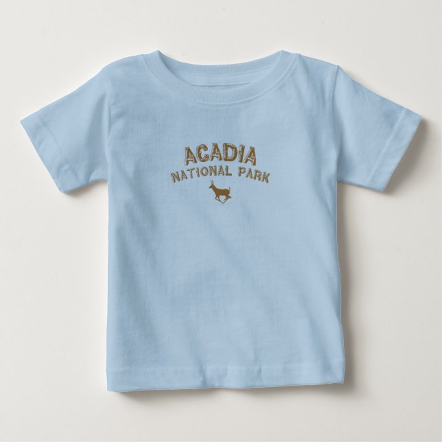 Acadia National Park Baby T-Shirt (Front)