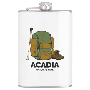 Acadia National Park Backpack Flask