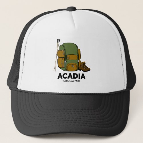 Acadia National Park Backpack Trucker Hat