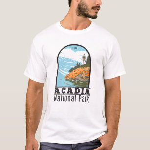 Acadia National Park Bar Harbor Lighthouse Maine T-Shirt