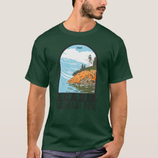 Acadia National Park Bar Harbor Lighthouse Maine T-Shirt