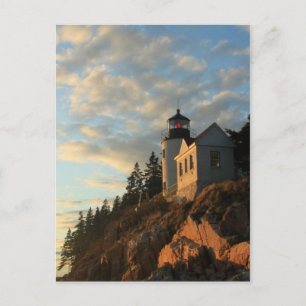 Acadia National Park Bass Harbor Lighthouse Postcard