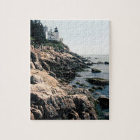 Acadia National Park , Bass Harbor , Maine Jigsaw Puzzle