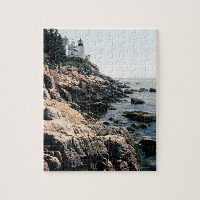 Acadia National Park , Bass Harbor , Maine Jigsaw Puzzle (Vertical)