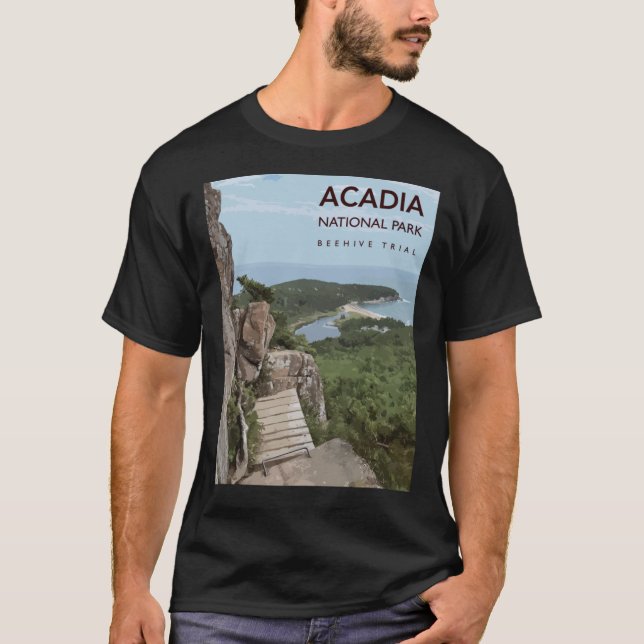 Acadia National Park - Beehive Classic T-Shirt (Front)
