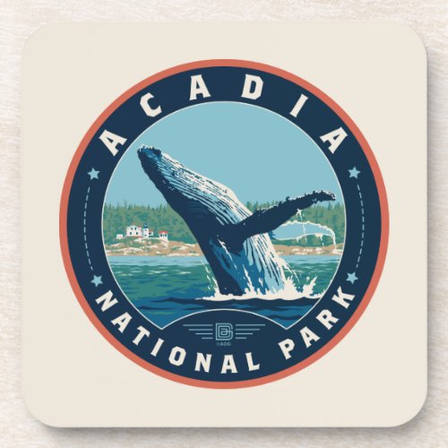 Acadia National Park Beverage Coaster