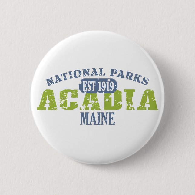 Acadia National Park Button (Front)