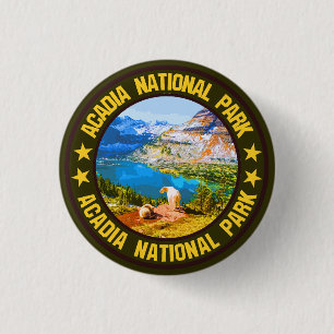 Acadia National Park Button