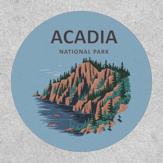 Acadia National Park Cadillac Mountain Patch (Front)