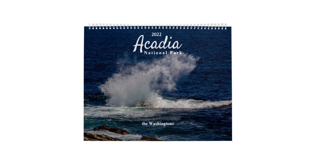 Acadia National Park Calendar Zazzle