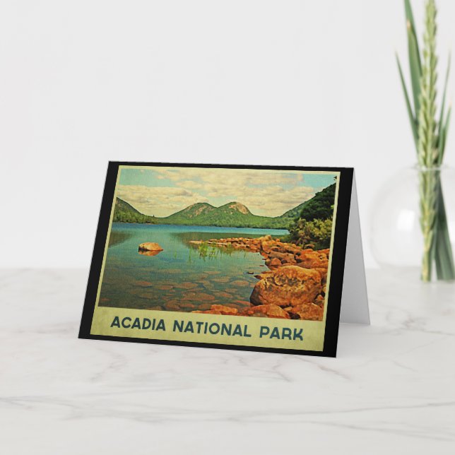 Acadia National Park Card (Front)