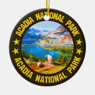 Acadia National Park                               Ceramic Ornament