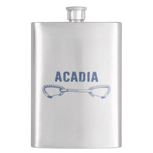 Acadia National Park Climbing Quickdraw Flask