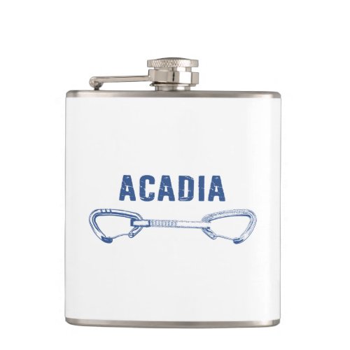 Acadia National Park Climbing Quickdraw Flask