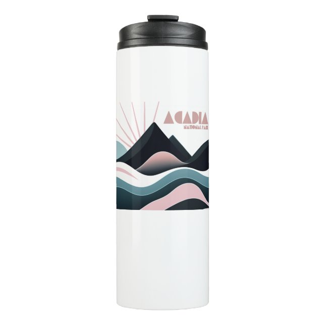 Acadia National Park Colored Hills Thermal Tumbler (Front)