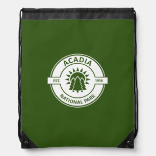 Acadia National Park Drawstring Bag