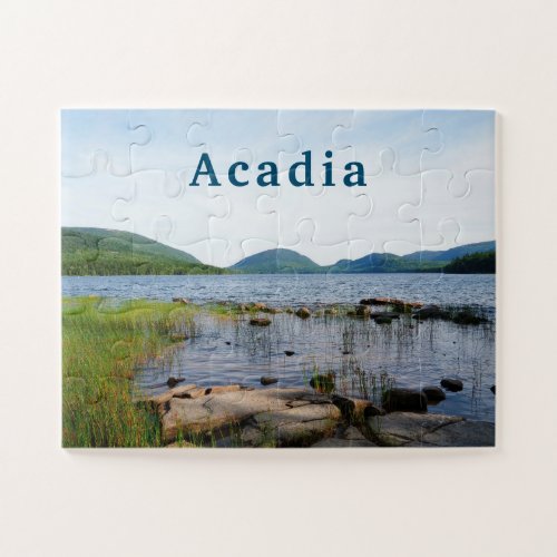 Acadia National Park Eagle Lake Jigsaw Puzzle