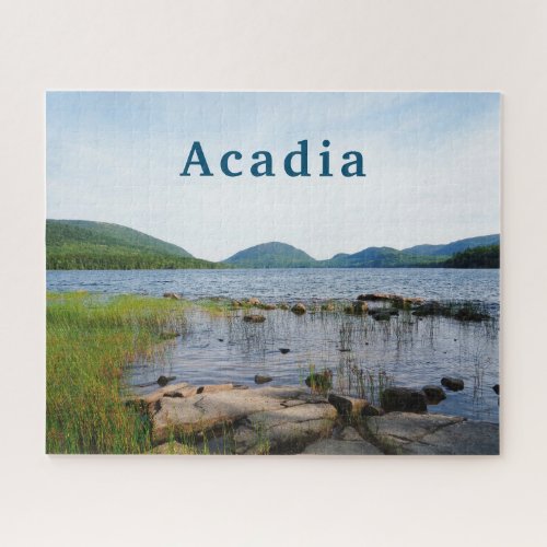 Acadia National Park Eagle Lake Jigsaw Puzzle