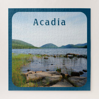 Acadia National Park Eagle Lake Maine Jigsaw Puzzle