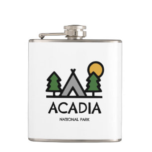 Acadia National Park Flask