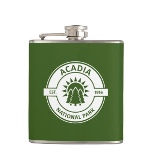 Acadia National Park Flask