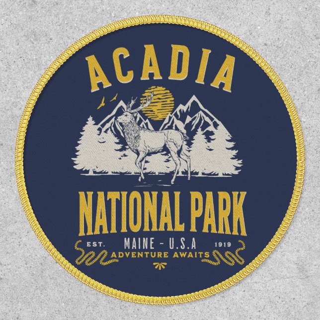 Acadia National Park Historic Terrain Patch (Front)