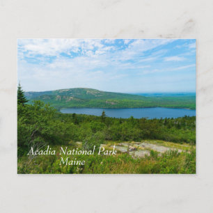 Acadia National Park in Maine Postcard