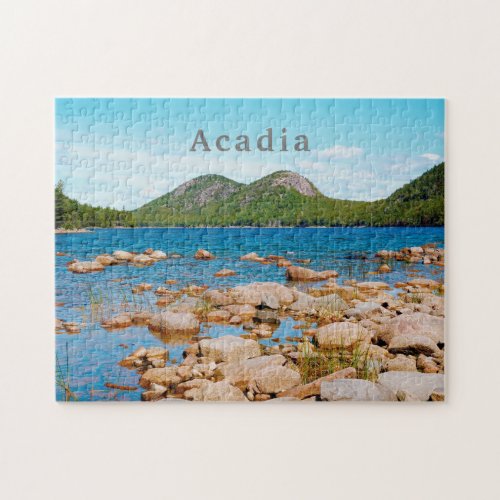 Acadia National Park Jordan Pond MDI Maine Jigsaw Puzzle