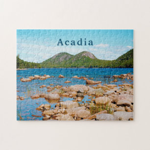 Acadia National Park Jordan Pond Nest Maine Jigsaw Puzzle