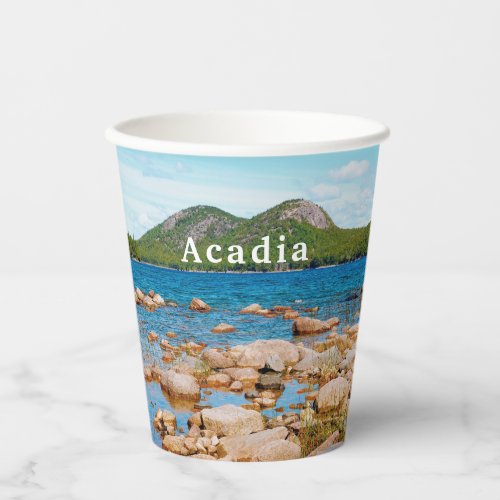 Acadia National Park Jordan Pond Paper Cups