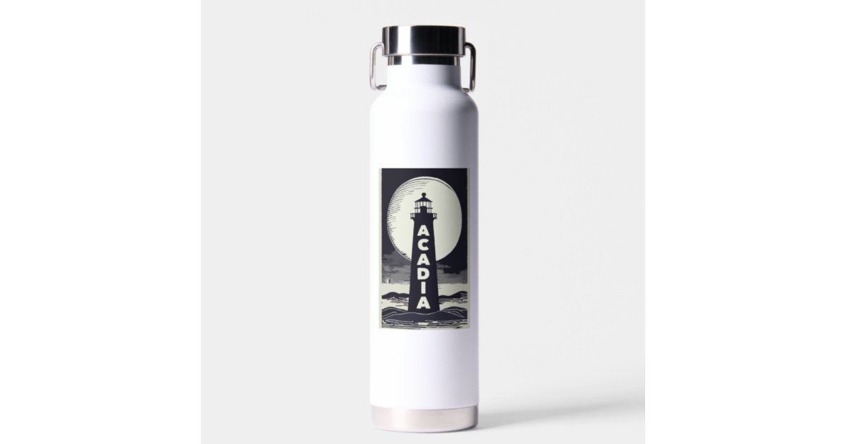 Luna Double Walled Vacuuum Sealed Stainless Steel Water Bottle - 24 Ounces  - Luna Cycle